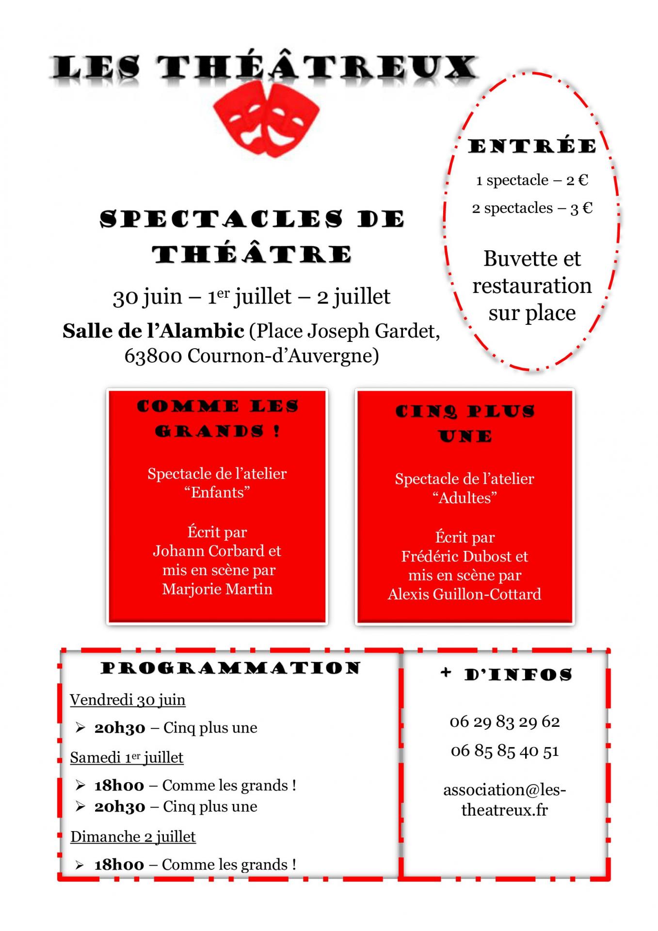 Affiche spectacle fin dann e